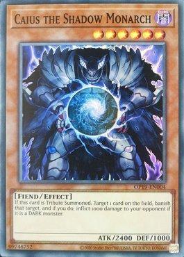 Caius the Shadow Monarch [OP19-EN004] Super Rare | Exor Games Bridgewater