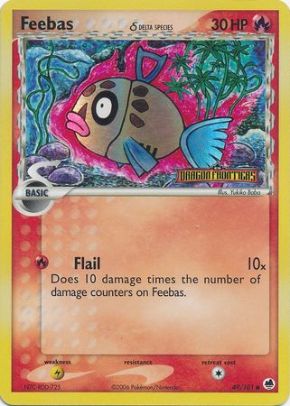 Feebas (49/101) (Delta Species) (Stamped) [EX: Dragon Frontiers] | Exor Games Bridgewater