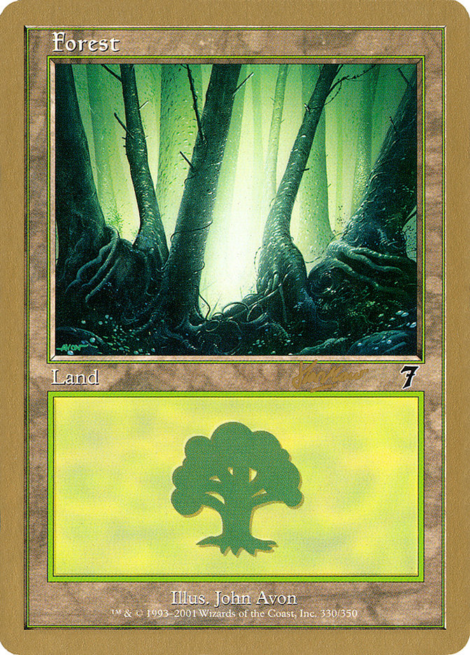 Forest (shh330) (Sim Han How) [World Championship Decks 2002] | Exor Games Bridgewater