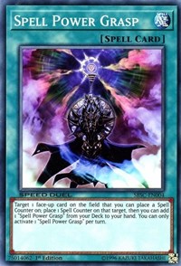 Spell Power Grasp [SBSC-EN004] Common | Exor Games Bridgewater