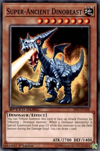 Super-Ancient Dinobeast [SS03-ENA08] Common | Exor Games Bridgewater