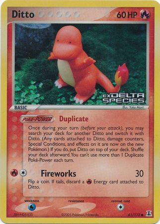 Ditto (61/113) (Stamped) [EX: Delta Species] | Exor Games Bridgewater