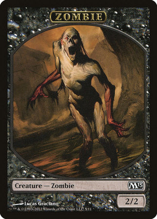 Zombie Token [Magic 2013 Tokens] | Exor Games Bridgewater