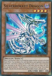 Silverrokket Dragon [SDRR-EN001] Super Rare | Exor Games Bridgewater