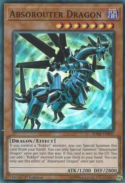 Absorouter Dragon [SDRR-EN005] Super Rare | Exor Games Bridgewater