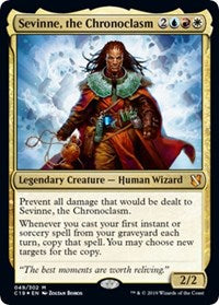 Sevinne, the Chronoclasm (Commander 2019) [Oversize Cards] | Exor Games Bridgewater