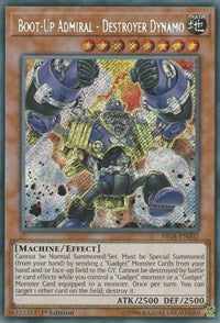 Boot-Up Admiral - Destroyer Dynamo [FIGA-EN002] Secret Rare | Exor Games Bridgewater