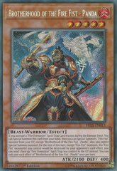 Brotherhood of the Fire Fist - Panda [FIGA-EN013] Secret Rare | Exor Games Bridgewater