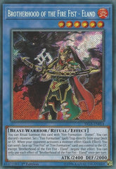 Brotherhood of the Fire Fist - Eland [FIGA-EN014] Secret Rare | Exor Games Bridgewater