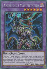 Archfiend's Manifestation [FIGA-EN034] Secret Rare | Exor Games Bridgewater