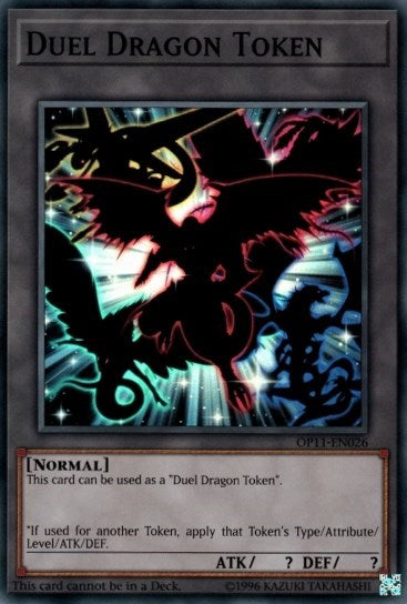 Duel Dragon Token [OP11-EN026] Super Rare | Exor Games Bridgewater