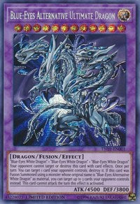 Blue-Eyes Alternative Ultimate Dragon [TN19-EN001] Prismatic Secret Rare | Exor Games Bridgewater