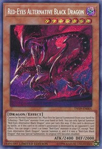 Red-Eyes Alternative Black Dragon [TN19-EN005] Prismatic Secret Rare | Exor Games Bridgewater