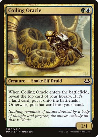 Coiling Oracle [Modern Masters 2017] | Exor Games Bridgewater