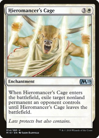 Hieromancer's Cage [Core Set 2019] | Exor Games Bridgewater