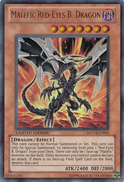 Malefic Red-Eyes B. Dragon [MOV2-EN001] Ultra Rare | Exor Games Bridgewater
