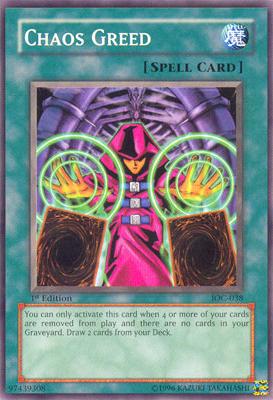 Chaos Greed [IOC-038] Common | Exor Games Bridgewater