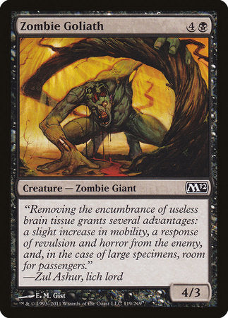 Zombie Goliath [Magic 2012] | Exor Games Bridgewater