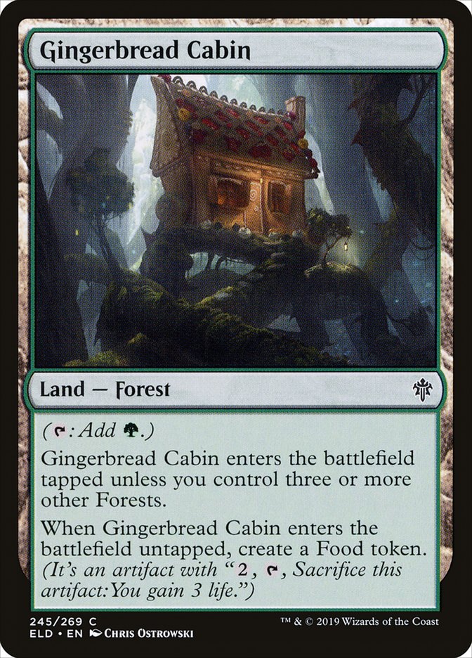 Gingerbread Cabin [Throne of Eldraine] | Exor Games Bridgewater