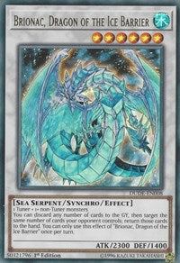 Brionac, Dragon of the Ice Barrier [DUDE-EN008] Ultra Rare | Exor Games Bridgewater