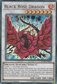 Black Rose Dragon [DUDE-EN010] Ultra Rare | Exor Games Bridgewater