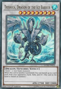 Trishula, Dragon of the Ice Barrier [DUDE-EN014] Ultra Rare | Exor Games Bridgewater