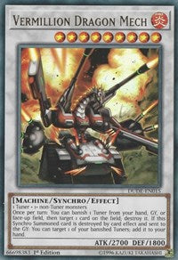 Vermillion Dragon Mech [DUDE-EN015] Ultra Rare | Exor Games Bridgewater