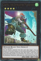 Castel, the Skyblaster Musketeer [DUDE-EN018] Ultra Rare | Exor Games Bridgewater