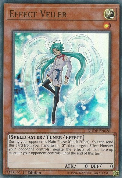 Effect Veiler [DUDE-EN028] Ultra Rare | Exor Games Bridgewater