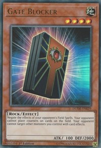 Gate Blocker [DUDE-EN029] Ultra Rare | Exor Games Bridgewater