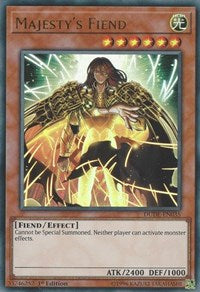 Majesty's Fiend [DUDE-EN035] Ultra Rare | Exor Games Bridgewater