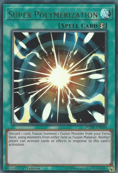 Super Polymerization [DUDE-EN040] Ultra Rare | Exor Games Bridgewater
