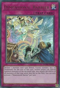Dimensional Barrier [DUDE-EN048] Ultra Rare | Exor Games Bridgewater