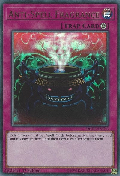 Anti-Spell Fragrance [DUDE-EN052] Ultra Rare | Exor Games Bridgewater