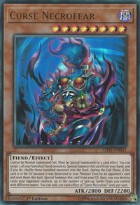 Curse Necrofear [LED5-EN001] Ultra Rare | Exor Games Bridgewater