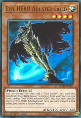 Evil HERO Adusted Gold [LED5-EN013] Ultra Rare | Exor Games Bridgewater