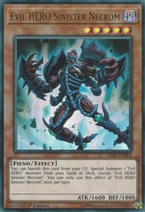 Evil HERO Sinister Necrom [LED5-EN014] Ultra Rare | Exor Games Bridgewater