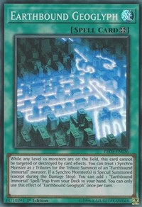 Earthbound Geoglyph [LED5-EN026] Super Rare | Exor Games Bridgewater