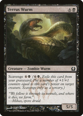 Terrus Wurm [Return to Ravnica] | Exor Games Bridgewater