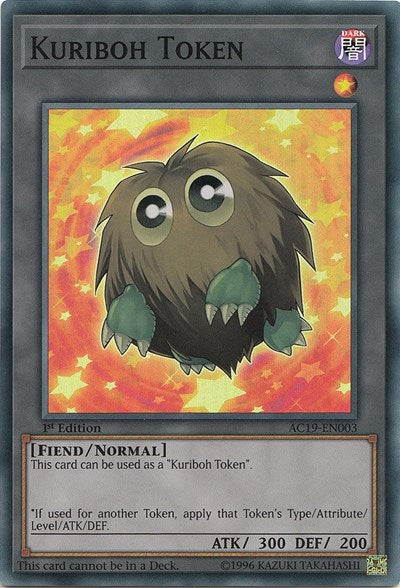 Kuriboh Token [AC19-EN003] Super Rare | Exor Games Bridgewater