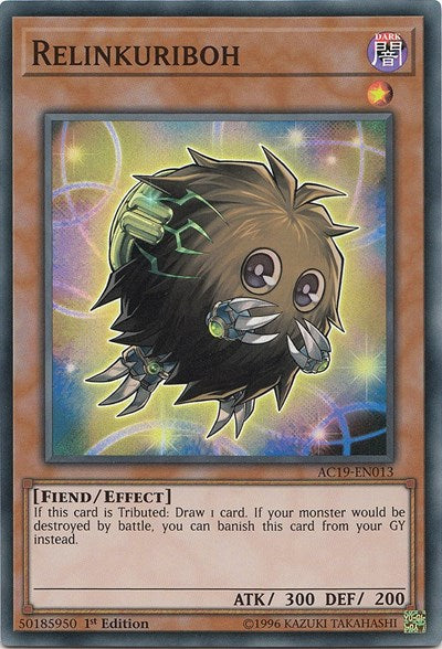 Relinkuriboh [AC19-EN013] Super Rare | Exor Games Bridgewater