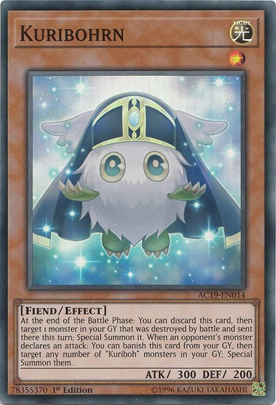 Kuribohrn [AC19-EN014] Super Rare | Exor Games Bridgewater