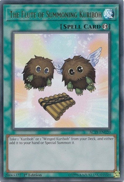 The Flute of Summoning Kuriboh [AC19-EN020] Ultra Rare | Exor Games Bridgewater