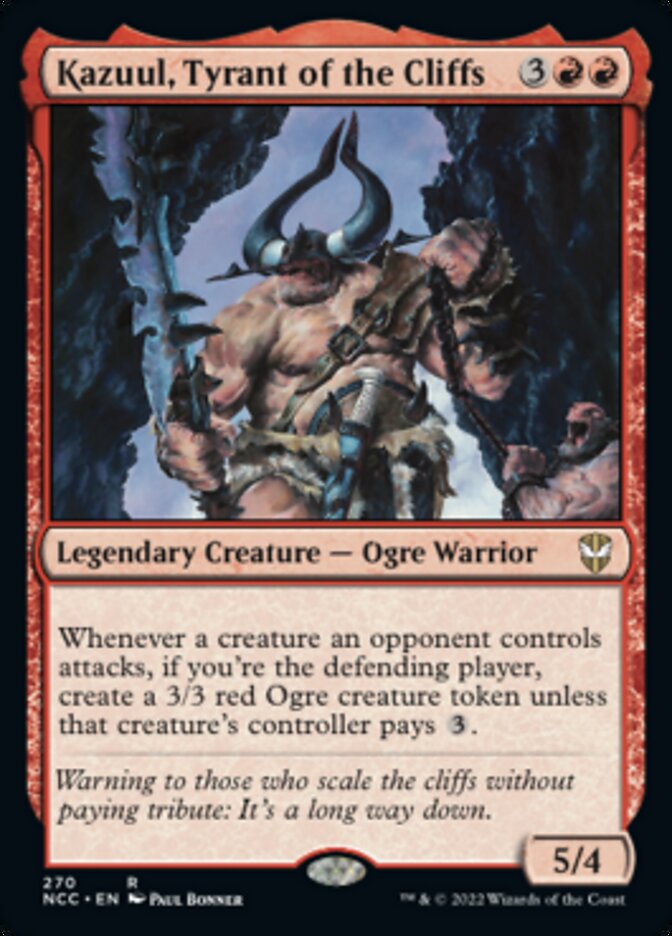 Kazuul, Tyrant of the Cliffs [Streets of New Capenna Commander] | Exor Games Bridgewater