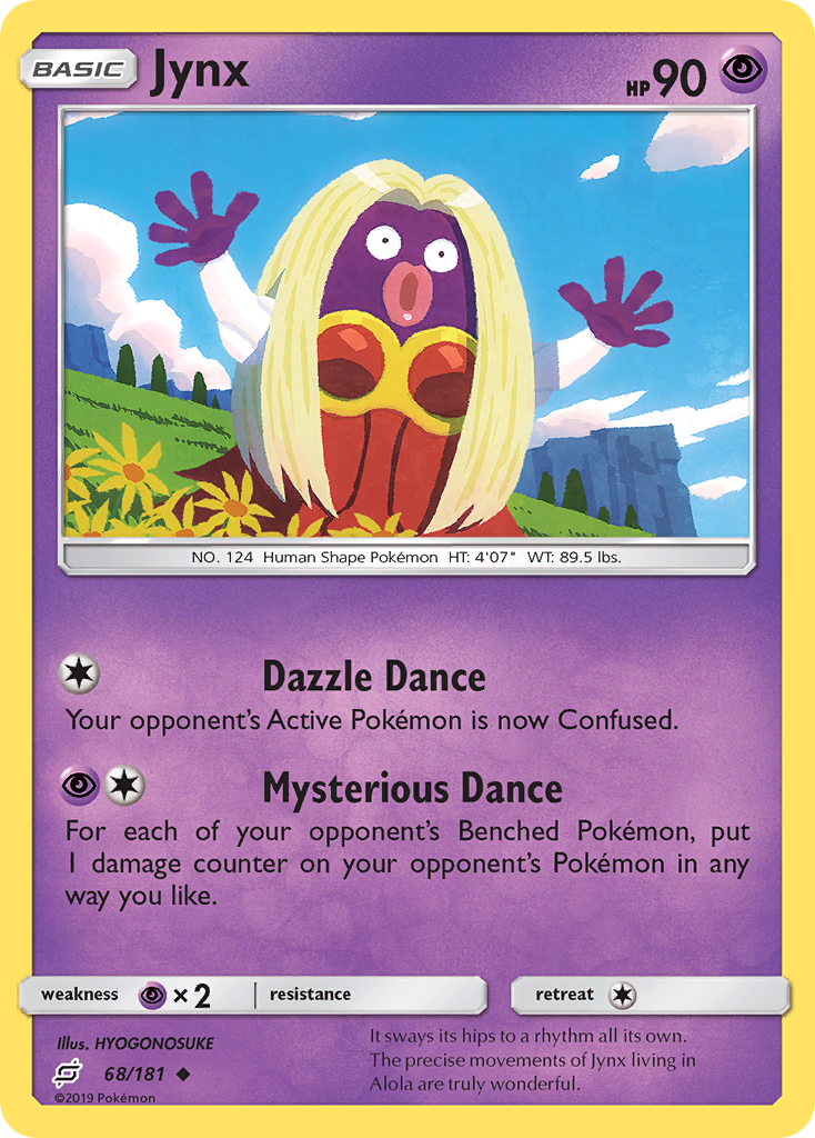 Jynx (68/181) [Sun & Moon: Team Up] | Exor Games Bridgewater