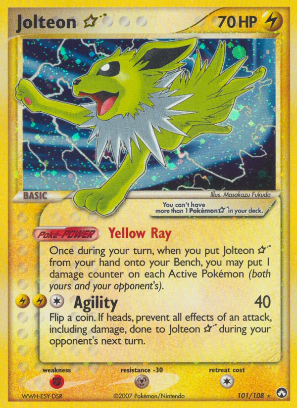 Jolteon Star (101/108) [EX: Power Keepers] | Exor Games Bridgewater