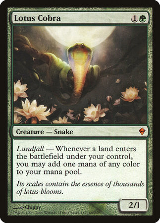 Lotus Cobra [Zendikar] | Exor Games Bridgewater