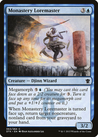 Monastery Loremaster [Dragons of Tarkir] | Exor Games Bridgewater