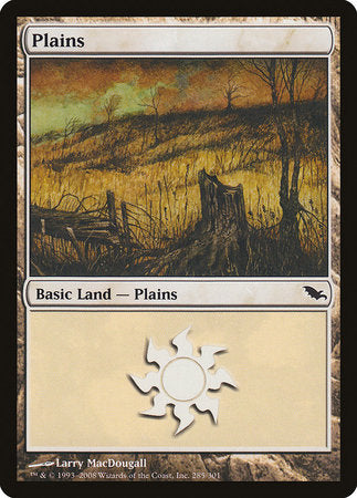 Plains (285) [Shadowmoor] | Exor Games Bridgewater