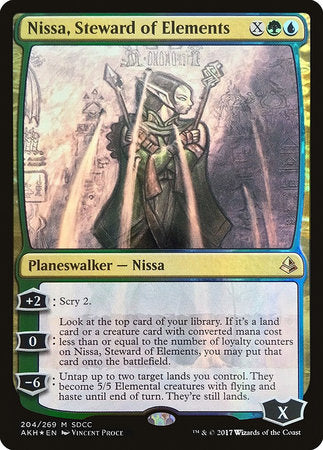 Nissa, Steward of Elements (SDCC 2017 EXCLUSIVE) [San Diego Comic-Con 2017] | Exor Games Bridgewater